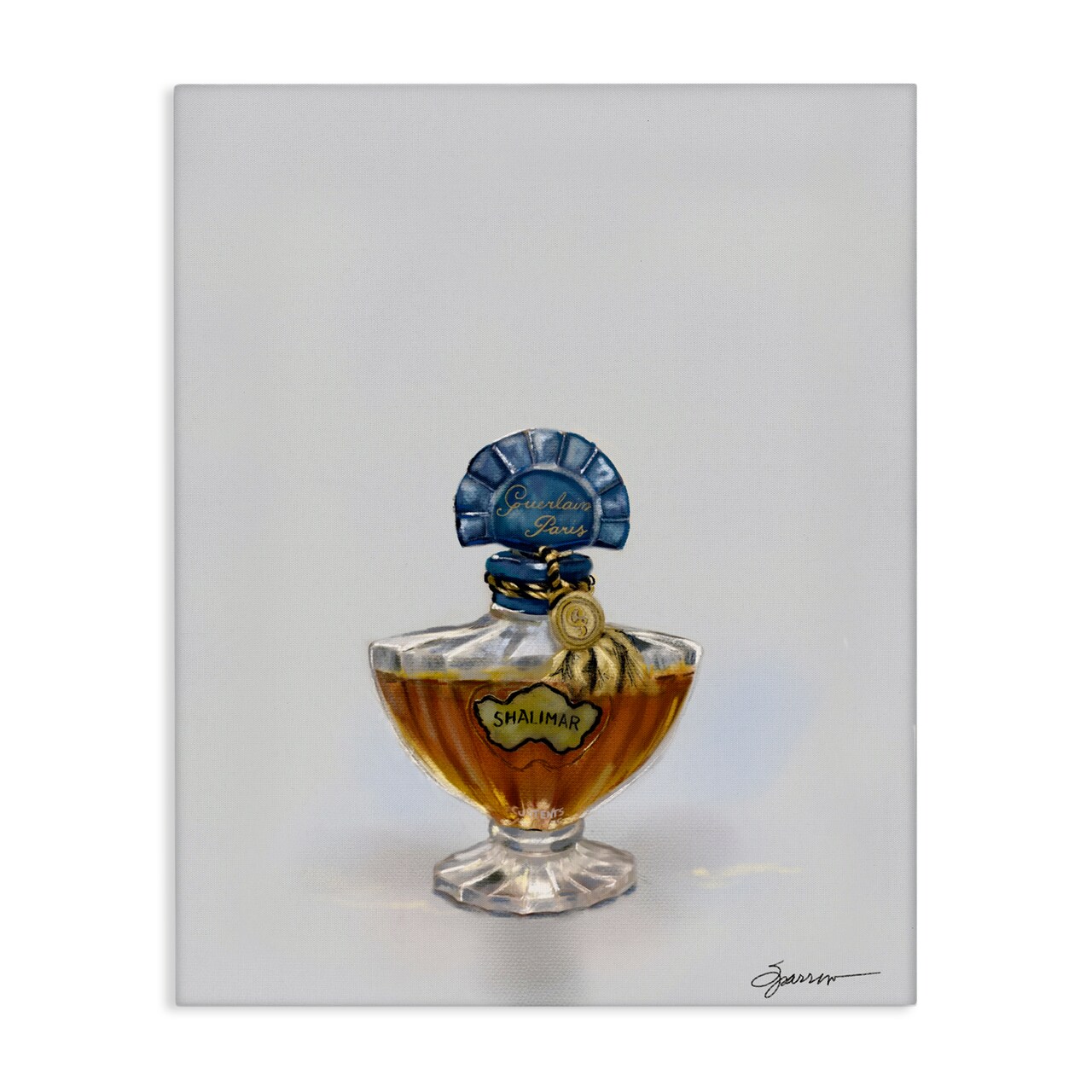 Stupell Industries Classy Luxury Perfume Bottle Canvas, design by Mary Sparrow